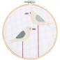 Preview: Rico Design Stickpackung Möwe Bild Ø 15cm Preview: Rico Design Stickpackung Möwe Bild Ø 15cm