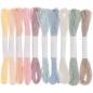 Preview: Rico Design Stickgarn Set Pastel 10teilig