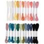 Preview: Rico Design Stickgarn Set Multicolour Pastel 24teilig