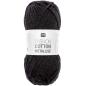 Preview: Rico Design Fashion Cotton Métallisé 50g 130m onyx Preview: Rico Design Fashion Cotton Métallisé 50g 130m onyx