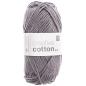 Preview: Rico Design Creative Cotton aran 50g 85m mausgrau Preview: Rico Design Creative Cotton aran 50g 85m mausgrau