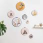 Preview: Rico Design Stickring aus Kunststoff lavendel 7,6cm