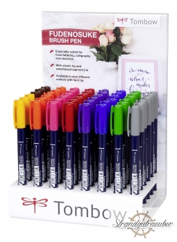 TOMBOW WS-BH03 Brush Pen Fudenosuke gelb