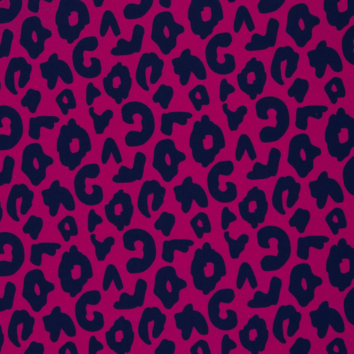 French Terry, Modal Sweat "Happy Leo" Swafing - pink French Terry, Modal Sweat "Happy Leo" Swafing - pink