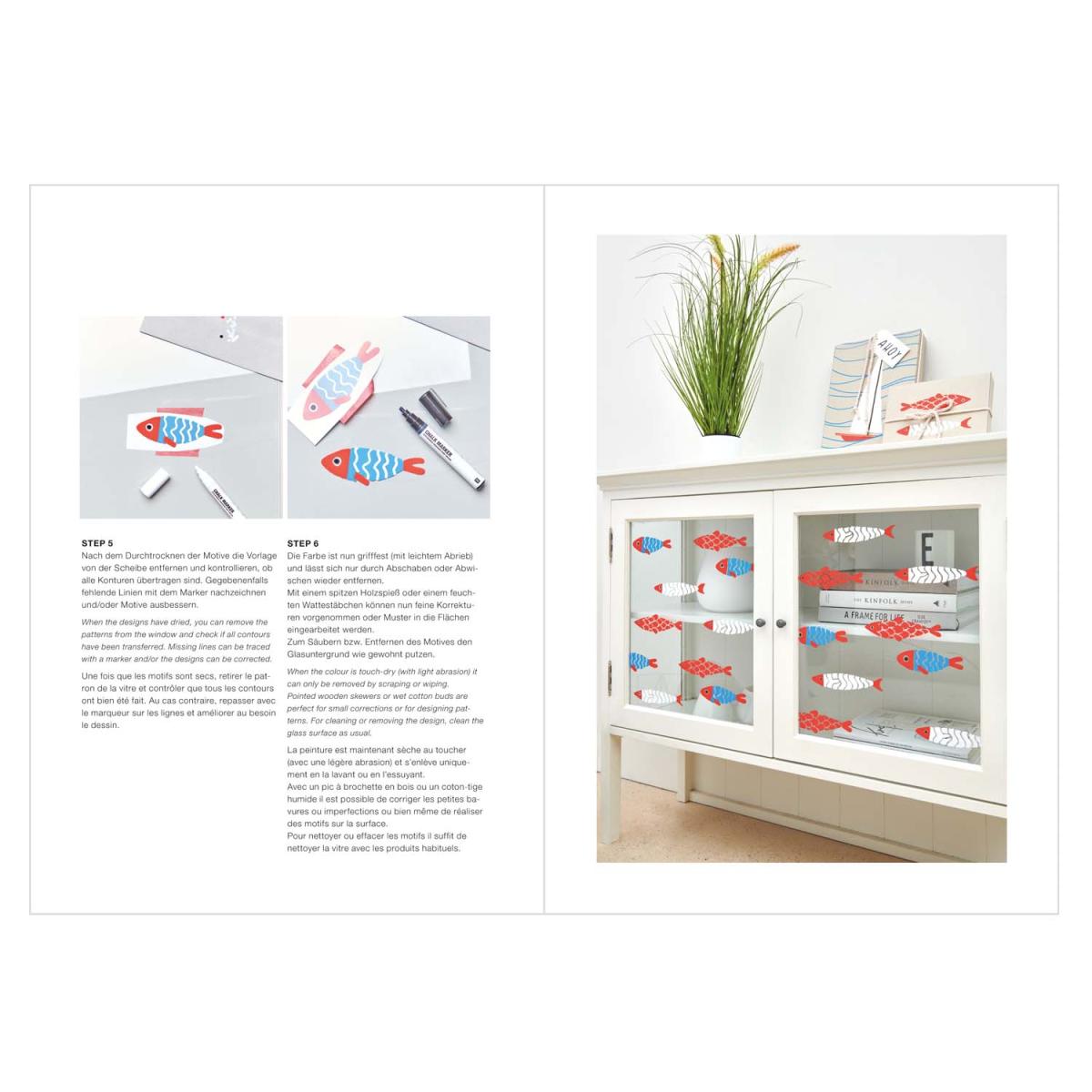 Rico Design Vorlagenmappe Maritim Fenster- und Glasmalerei mit Kreidestiften Rico Design Vorlagenmappe Maritim Fenster- und Glasmalerei mit Kreidestiften