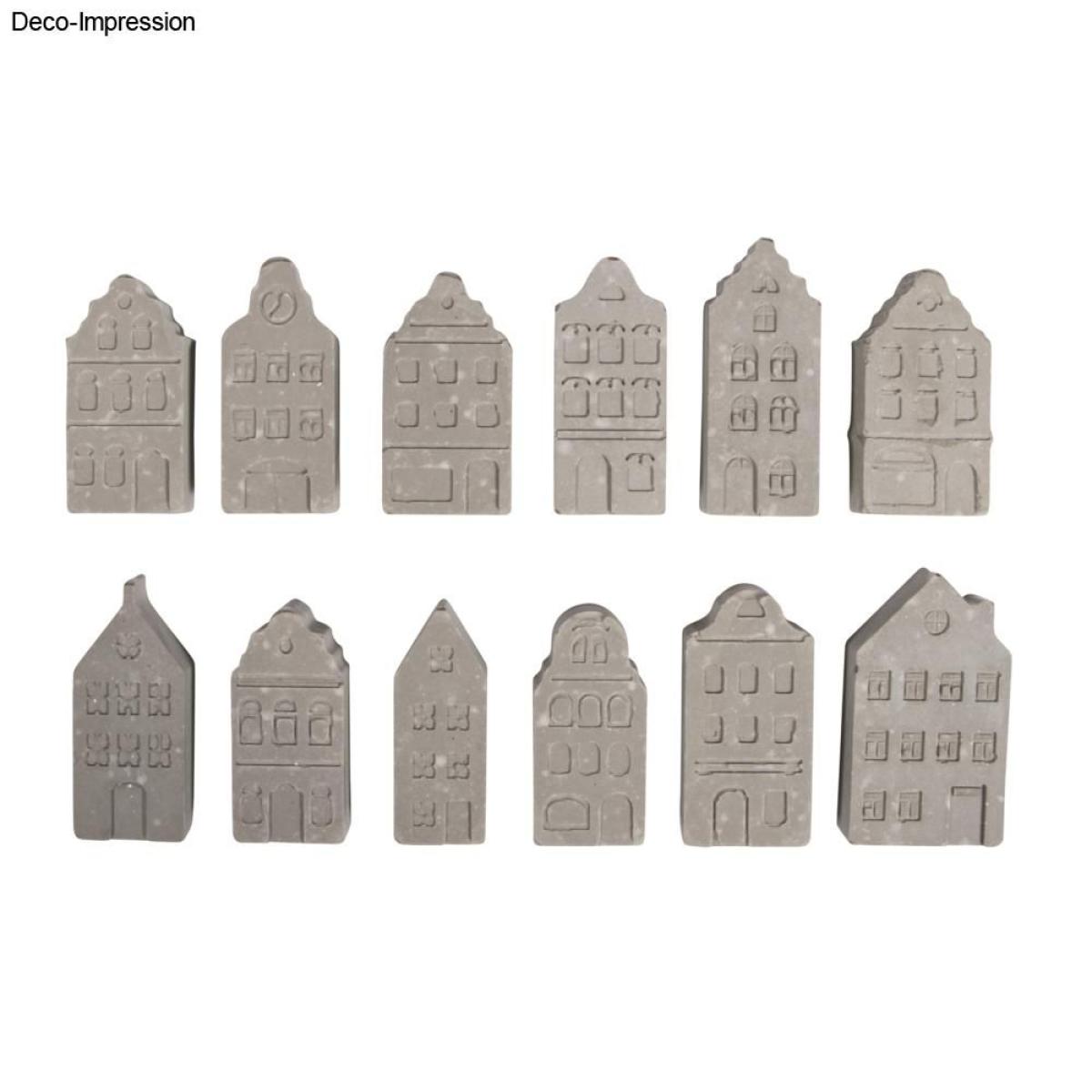 Rayher Silikon Gießform Mini Nordic Häuser Rayher Silikon Gießform Mini Nordic Häuser
