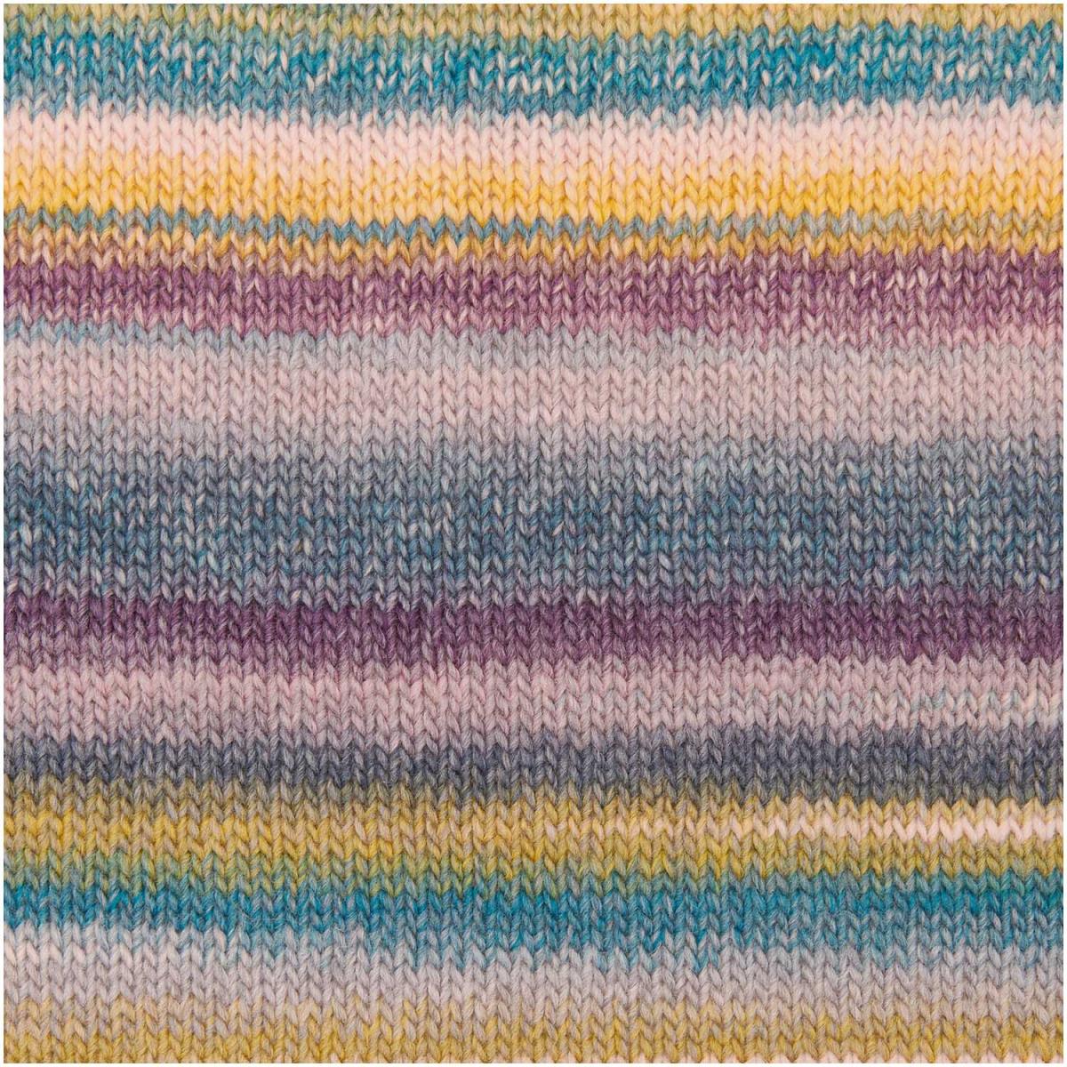 Rico Design Creative Melange chunky 50g 85m flieder-grün Rico Design Creative Melange chunky 50g 85m flieder-grün