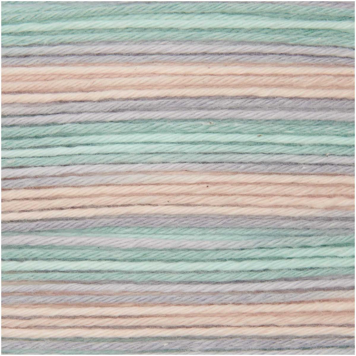 Rico Design Baby Cotton Soft Print dk 50g 125m mauve-aqua Rico Design Baby Cotton Soft Print dk 50g 125m mauve-aqua