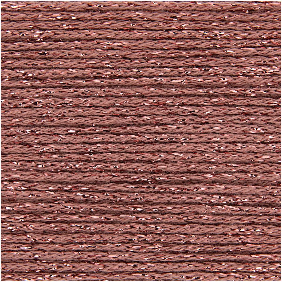 Rico Design Fashion Cotton Métallisé 50g 130m rubin Rico Design Fashion Cotton Métallisé 50g 130m rubin