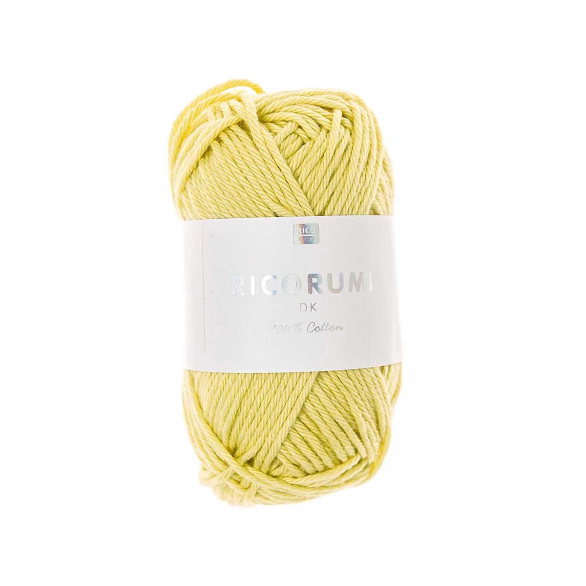 Ricorumi DK Häkelgarn Farbe 062 pastellgelb Ricorumi DK Häkelgarn Farbe 062 pastellgelb