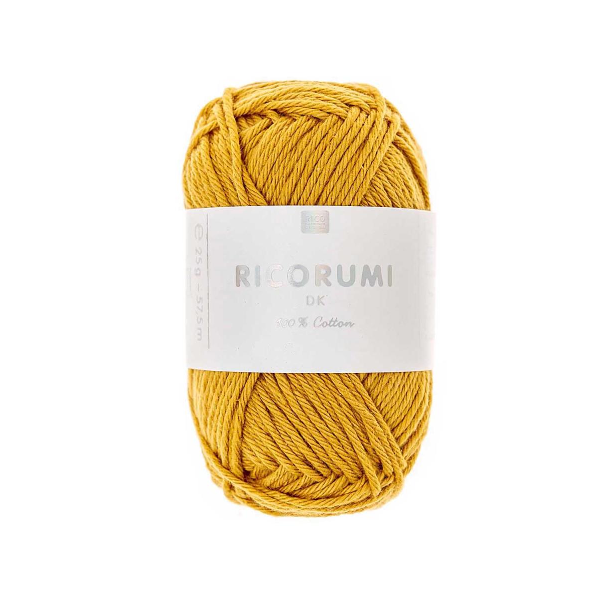 Ricorumi DK Häkelgarn Farbe 062 pastellgelb Ricorumi DK Häkelgarn Farbe 062 pastellgelb