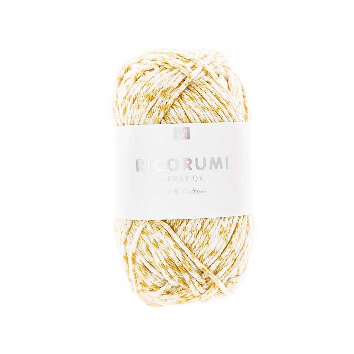 Ricorumi DK Häkelgarn Farbe 001 spray gelb Ricorumi DK Häkelgarn Farbe 001 spray gelb