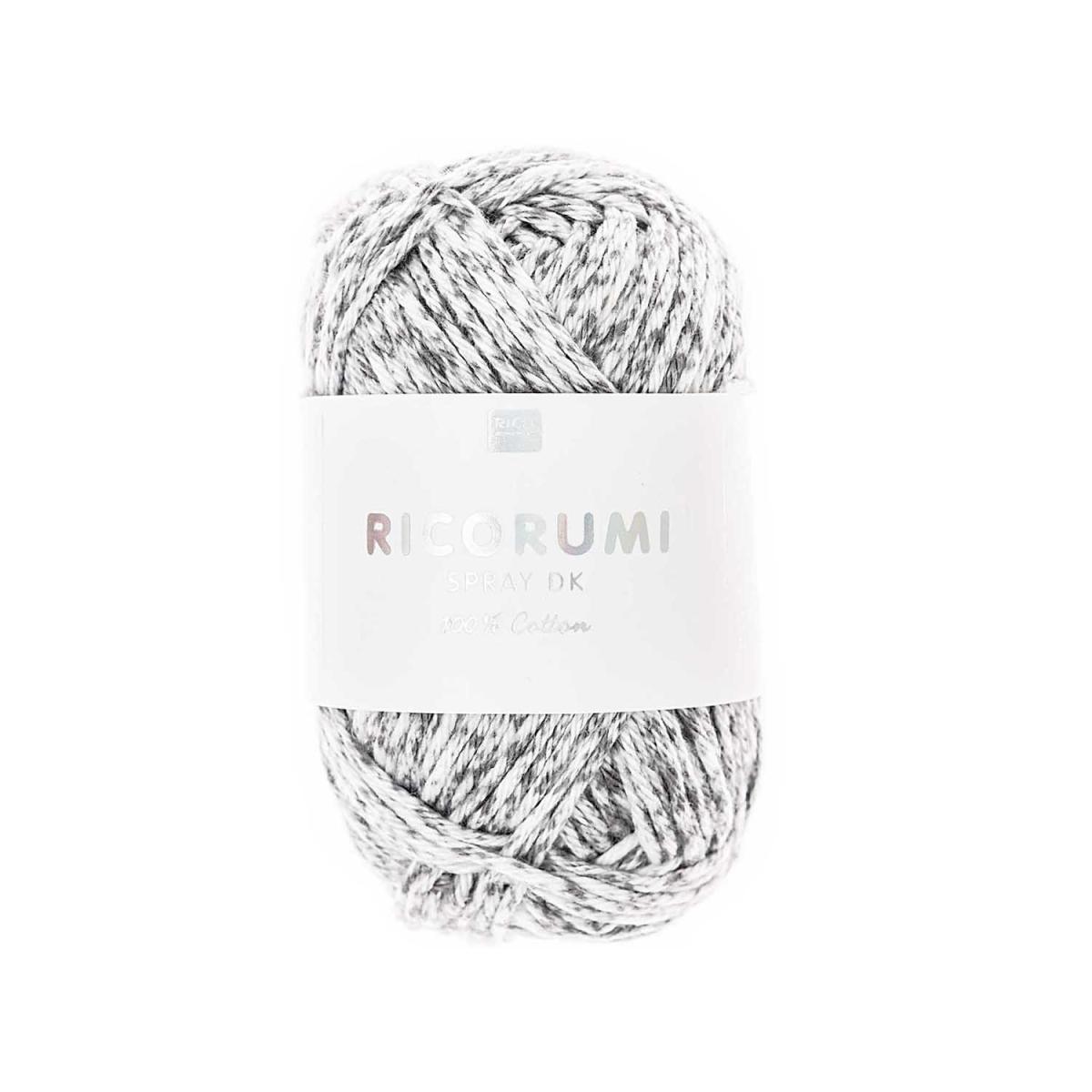 Ricorumi DK Häkelgarn Farbe 010 spray grau Ricorumi DK Häkelgarn Farbe 010 spray grau