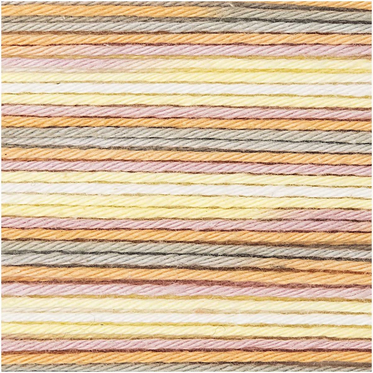 Ricorumi DK Häkelgarn Farbe 001 print rosa-gelb Ricorumi DK Häkelgarn Farbe 001 print rosa-gelb