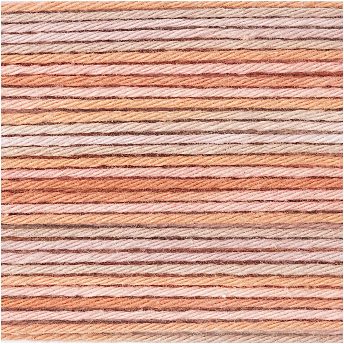 Ricorumi DK Häkelgarn Farbe 003 print lachs mix Ricorumi DK Häkelgarn Farbe 003 print lachs mix