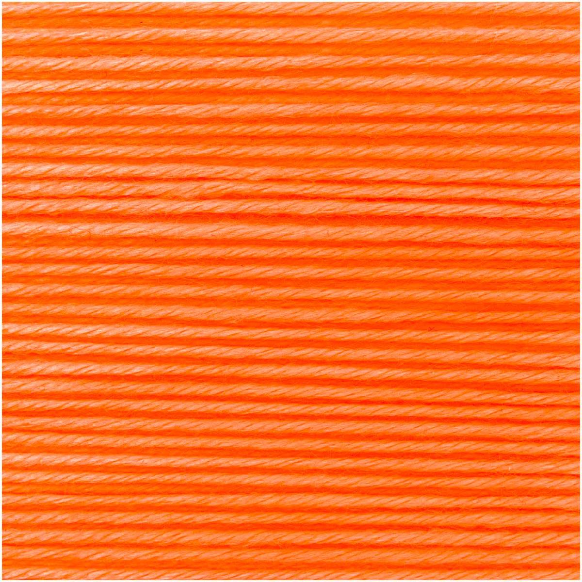 Ricorumi DK Häkelgarn Farbe 001 neon orange Ricorumi DK Häkelgarn Farbe 001 neon orange