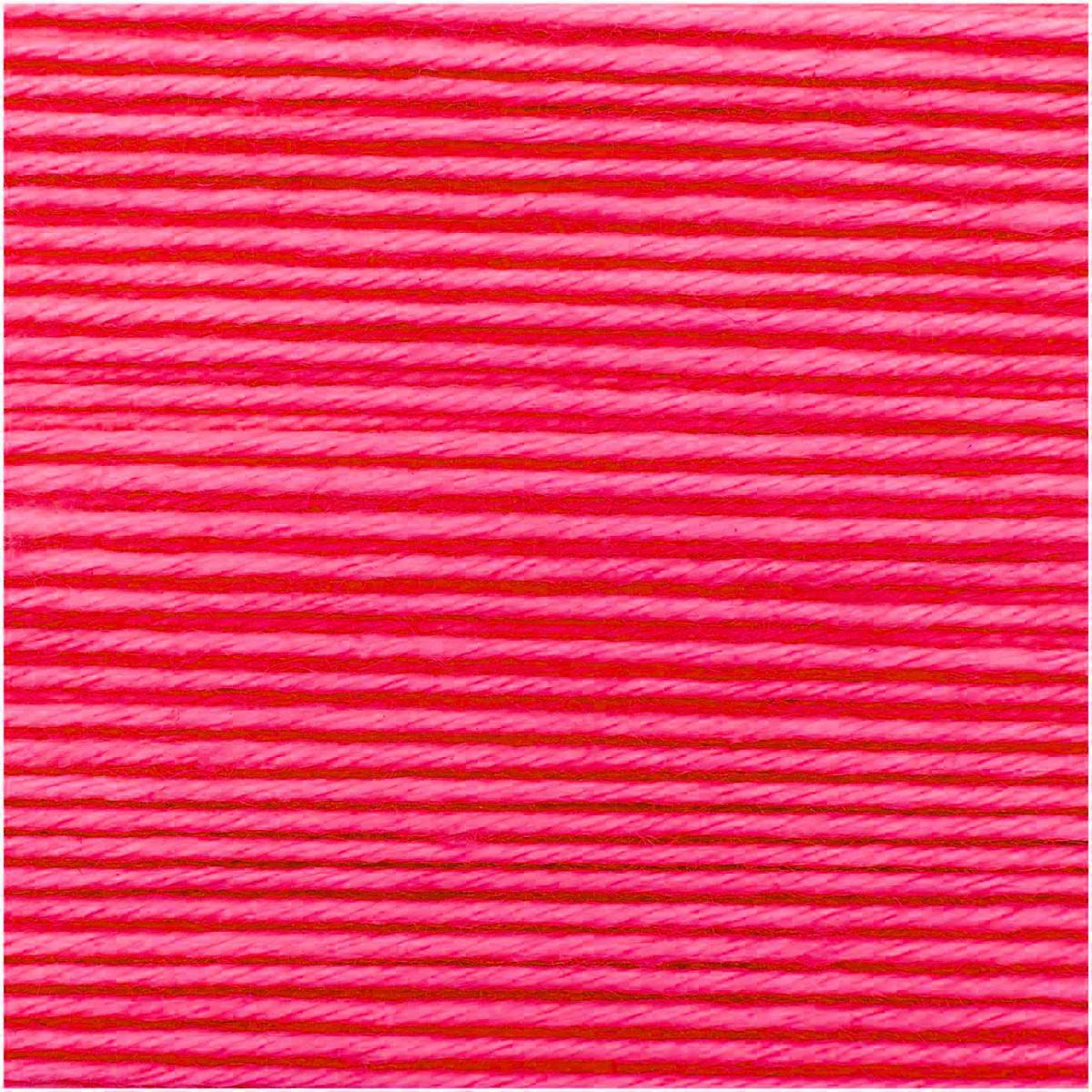 Ricorumi DK Häkelgarn Farbe 002 neon pink