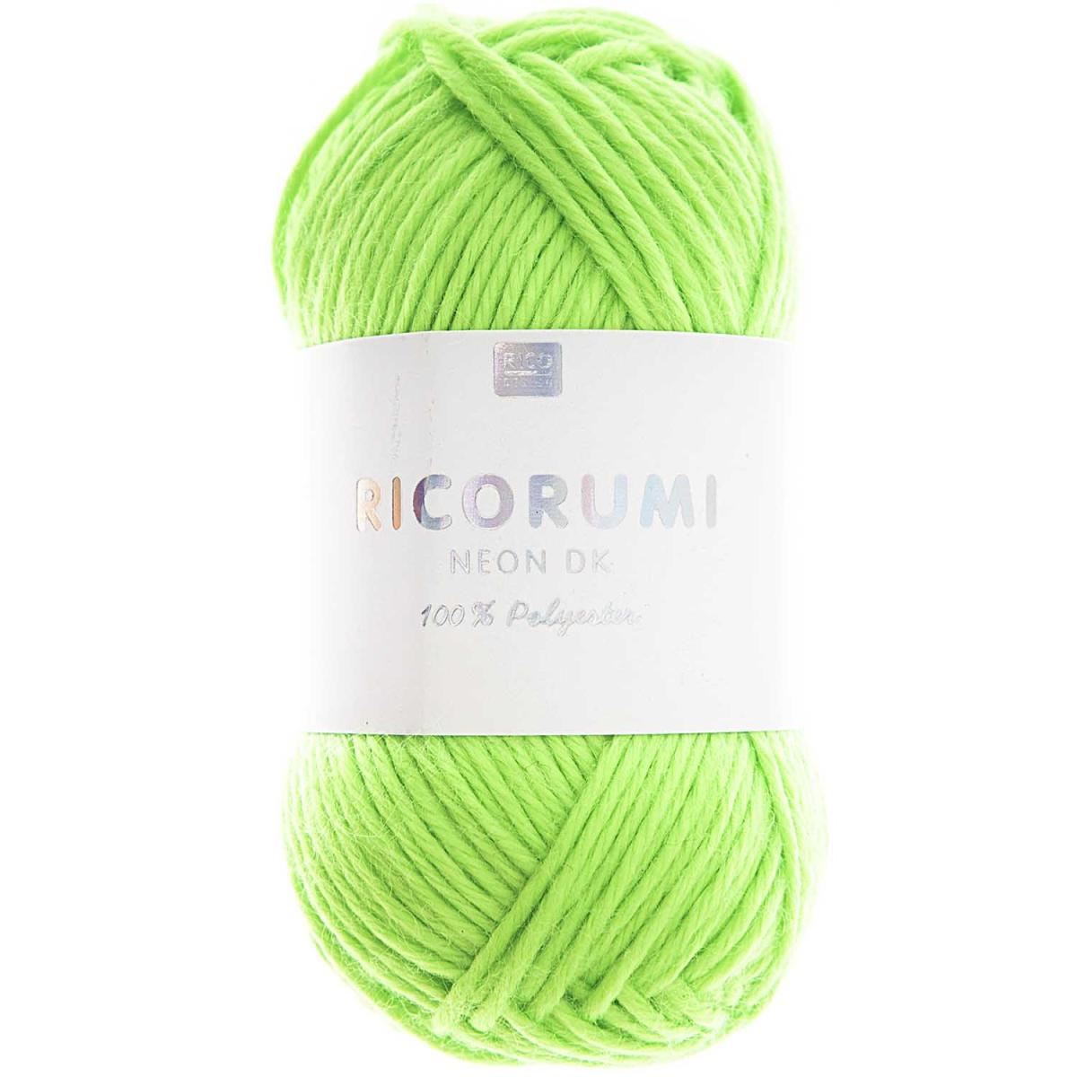 Ricorumi DK Häkelgarn Farbe 003 neon grün Ricorumi DK Häkelgarn Farbe 003 neon grün