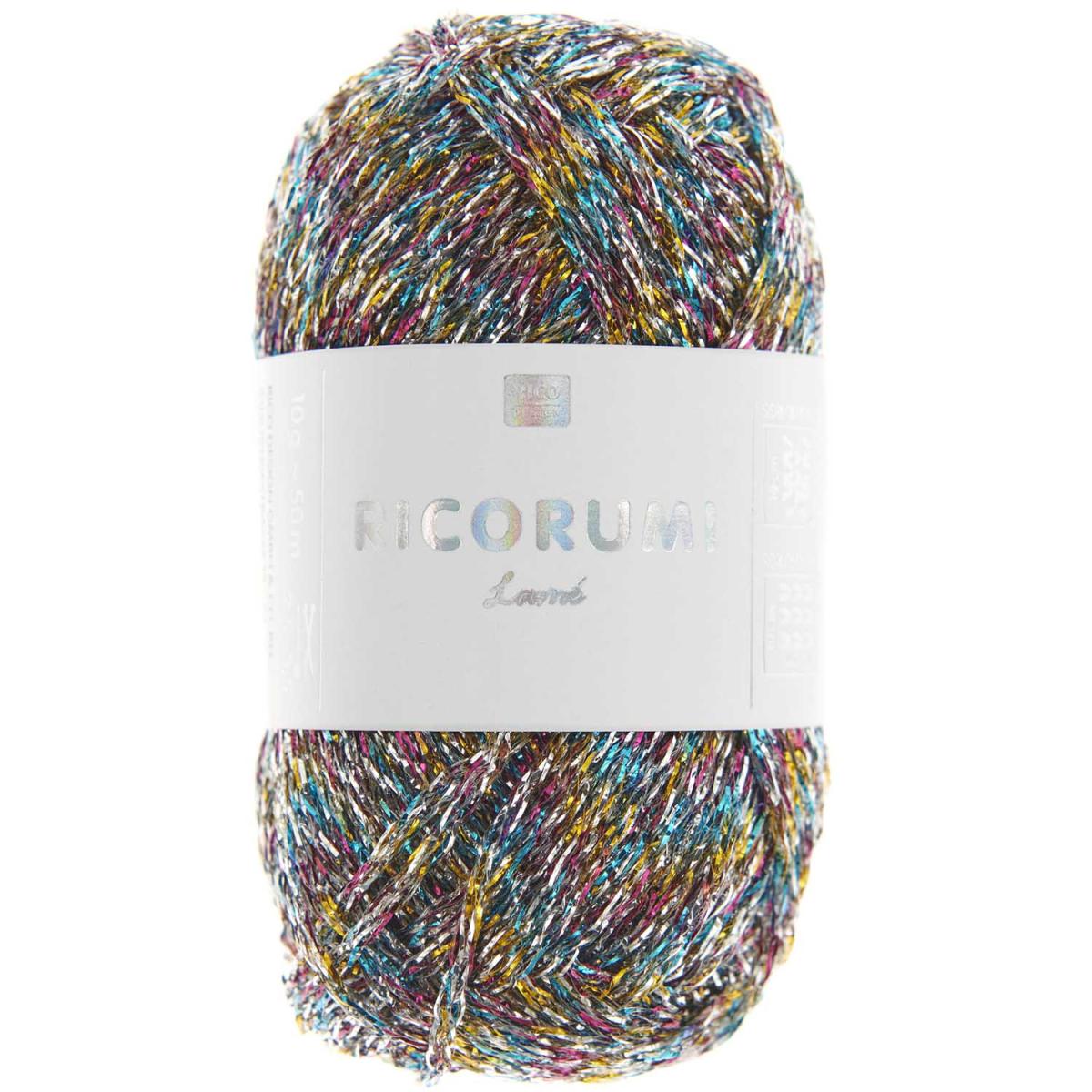 Rico Design Creative Ricorumi Lamé dk 10g - 004 multicolour Rico Design Creative Ricorumi Lamé dk 10g - 004 multicolour