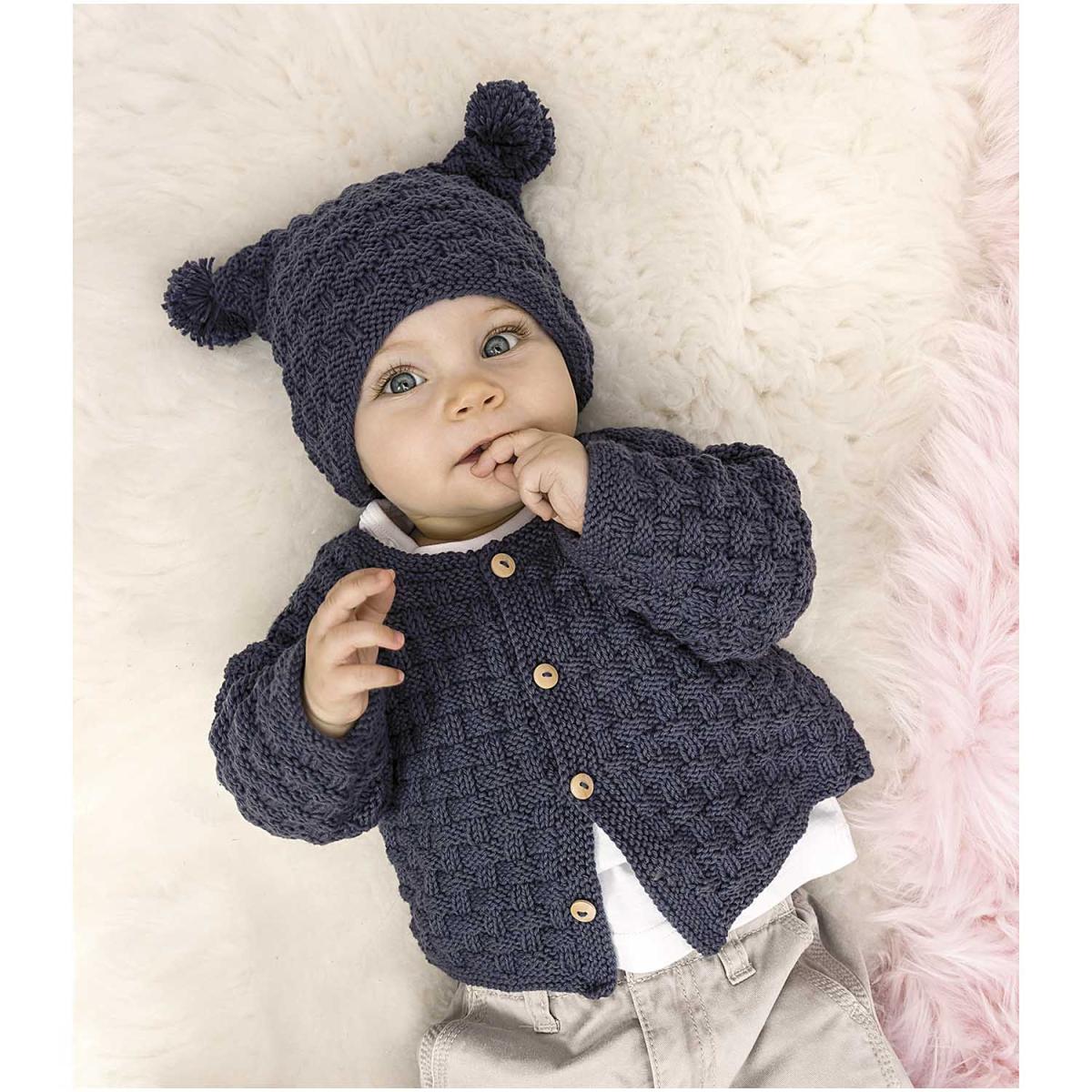 Rico Design Baby Cotton Soft dk 50g 125m dunkelblau Rico Design Baby Cotton Soft dk 50g 125m dunkelblau