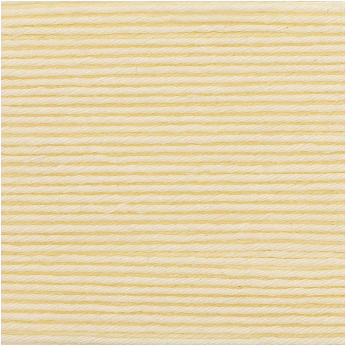 Rico Design Baby Cotton Soft dk 50g 125m pastellgel Rico Design Baby Cotton Soft dk 50g 125m pastellgel