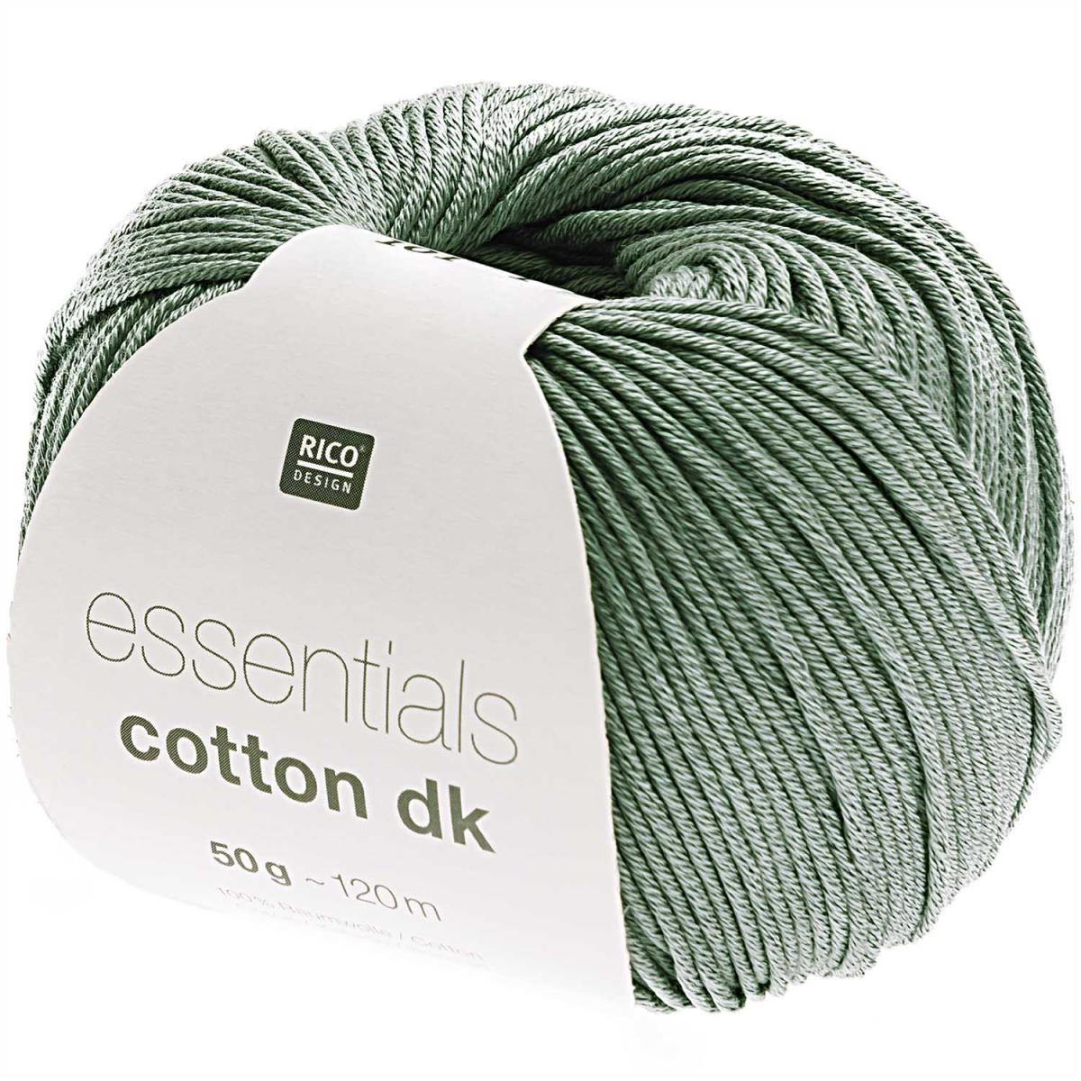 Rico Design Essentials Cotton DK 50g 120m salbei