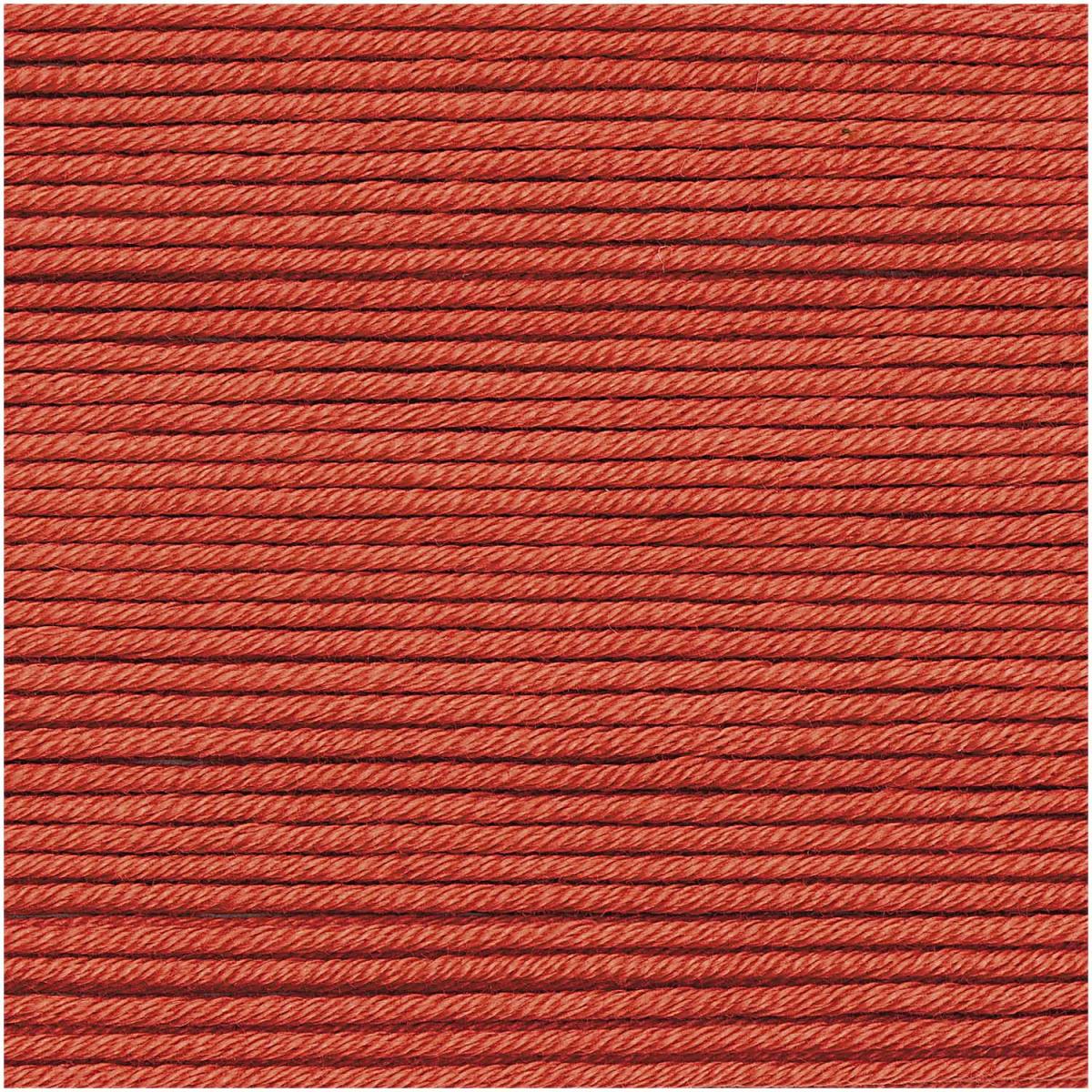 Rico Design Essentials Cotton DK 50g 120m terracotta Rico Design Essentials Cotton DK 50g 120m terracotta
