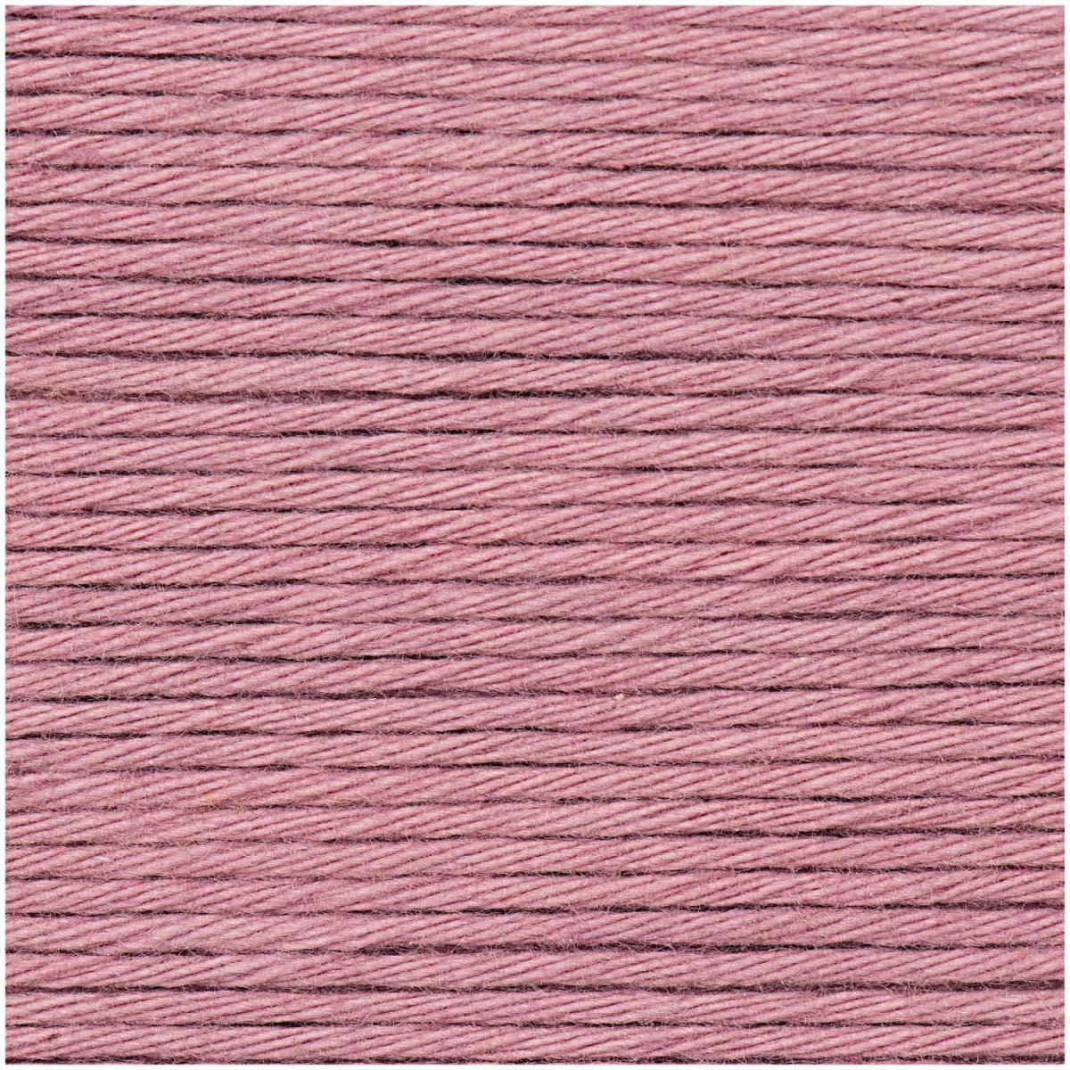 Rico Design Creative Cotton aran 50g 85m smokey berry