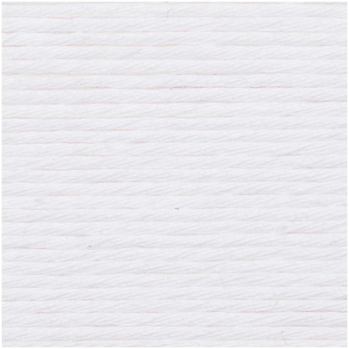 Rico Design Creative Cotton aran 50g 85m weiß Rico Design Creative Cotton aran 50g 85m weiß