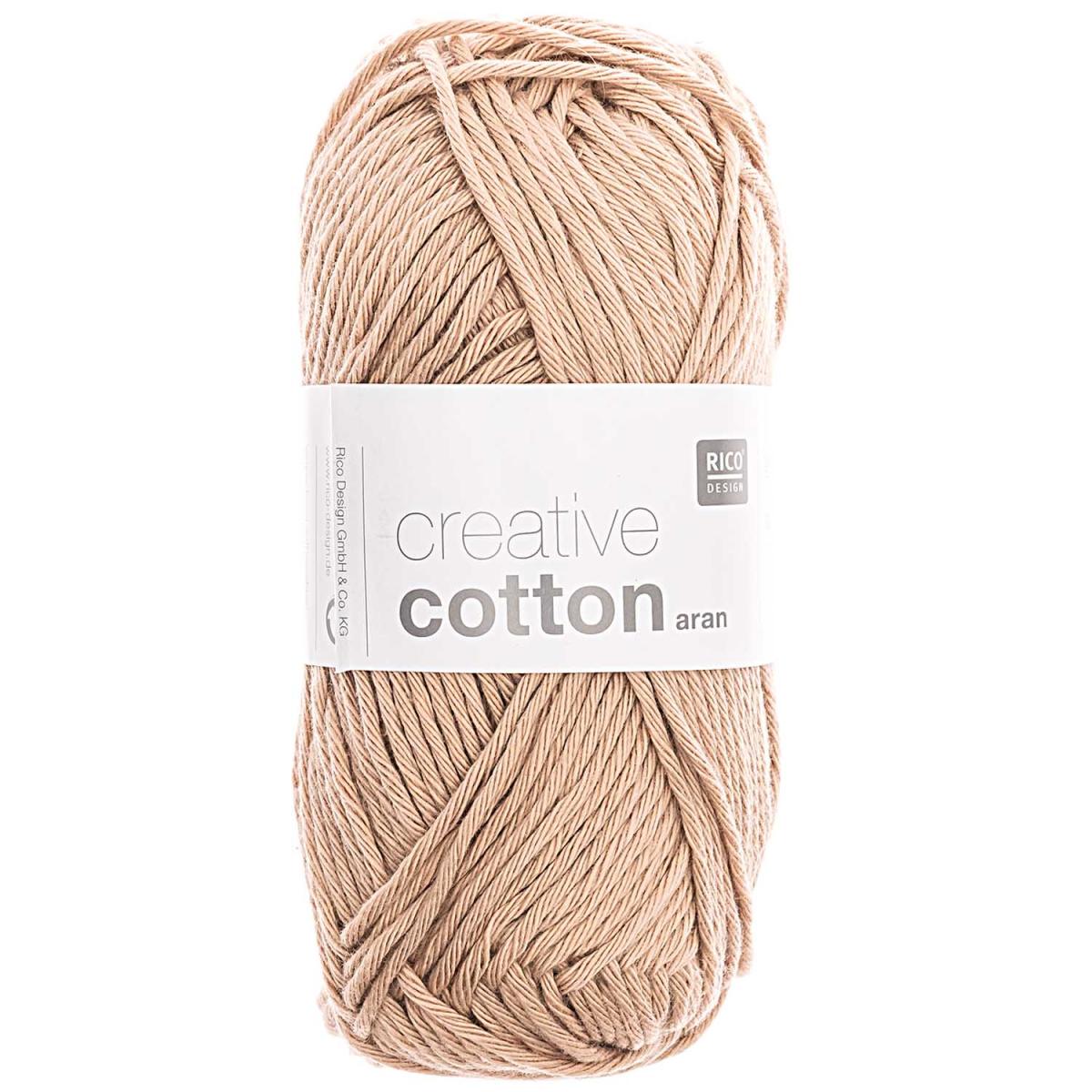 Rico Design Creative Cotton aran 50g 85m kitt Rico Design Creative Cotton aran 50g 85m kitt