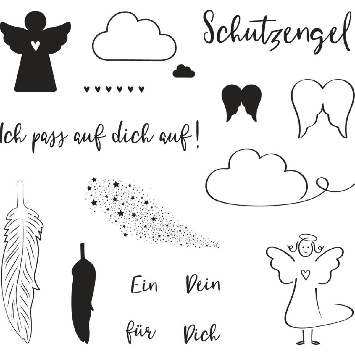Rayher Clear Stamps - Schutzengel Rayher Clear Stamps - Schutzengel
