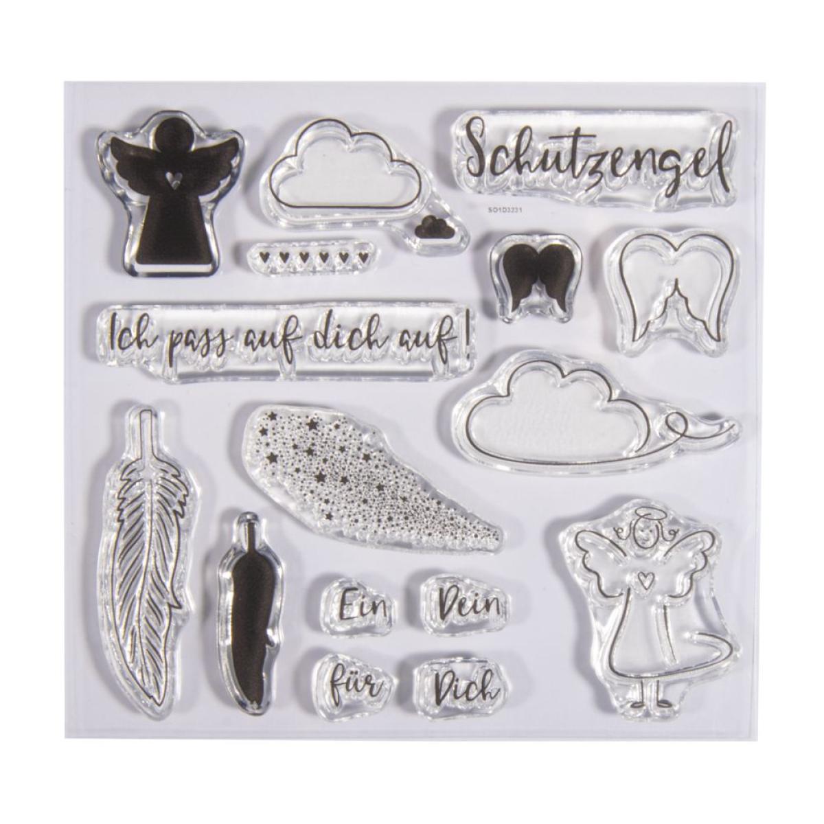 Rayher Clear Stamps - Schutzengel Rayher Clear Stamps - Schutzengel