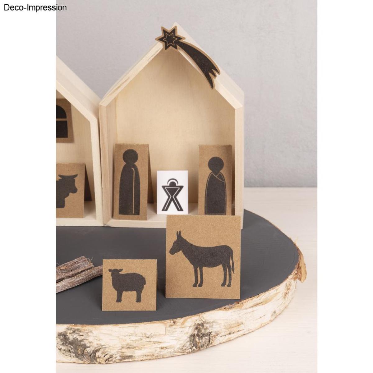 Rayher Clear Stamps - Krippe - Stempel Weihnachten Rayher Clear Stamps - Krippe - Stempel Weihnachten