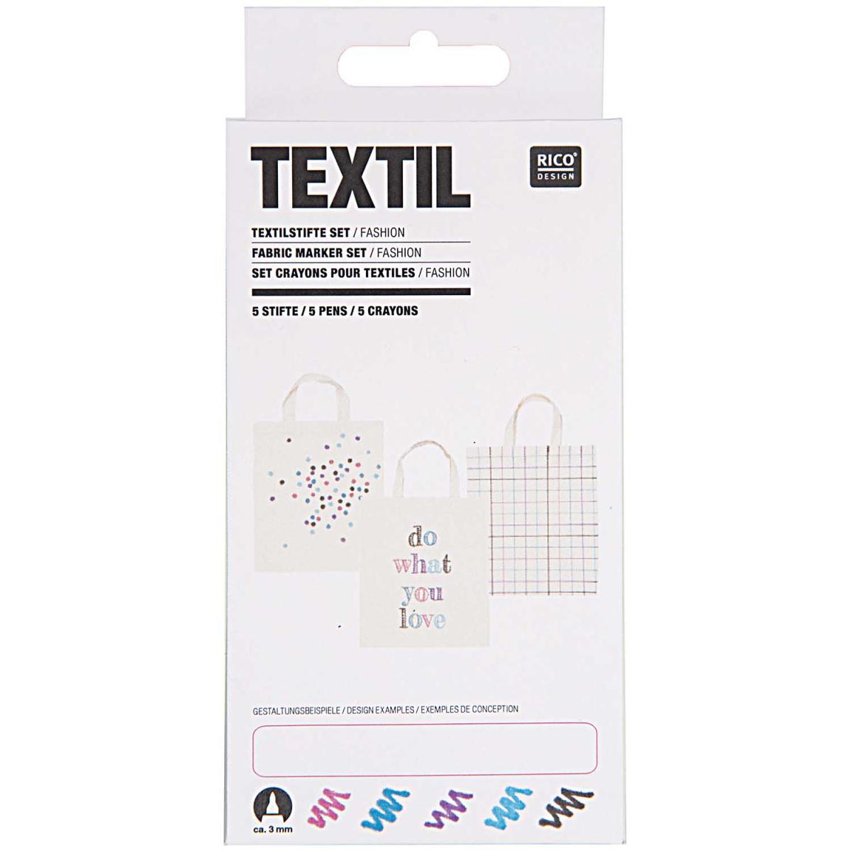 Textilstifte - Fashion - Rico Design Textilstifte - Fashion - Rico Design