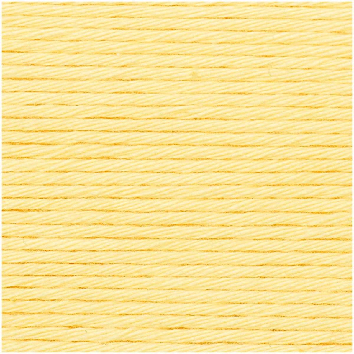 Rico Design Creative Cotton aran 50g 85m hellgelb Rico Design Creative Cotton aran 50g 85m hellgelb
