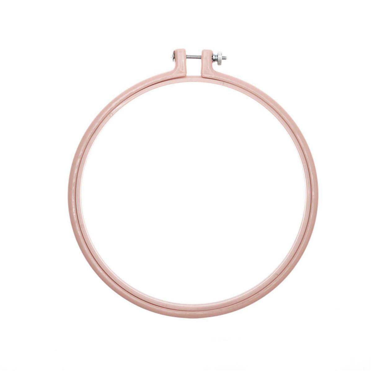 Rico Design Stickring aus Kunststoff puder 17,8cm Rico Design Stickring aus Kunststoff puder 17,8cm