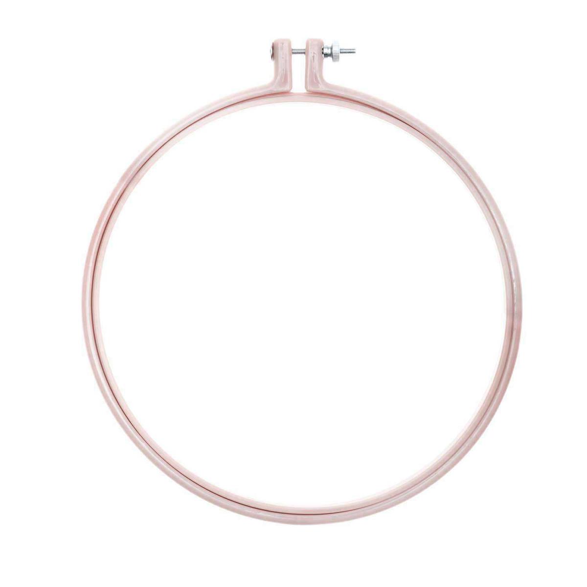 Rico Design Stickring aus Kunststoff mauve 20,3cm Rico Design Stickring aus Kunststoff mauve 20,3cm