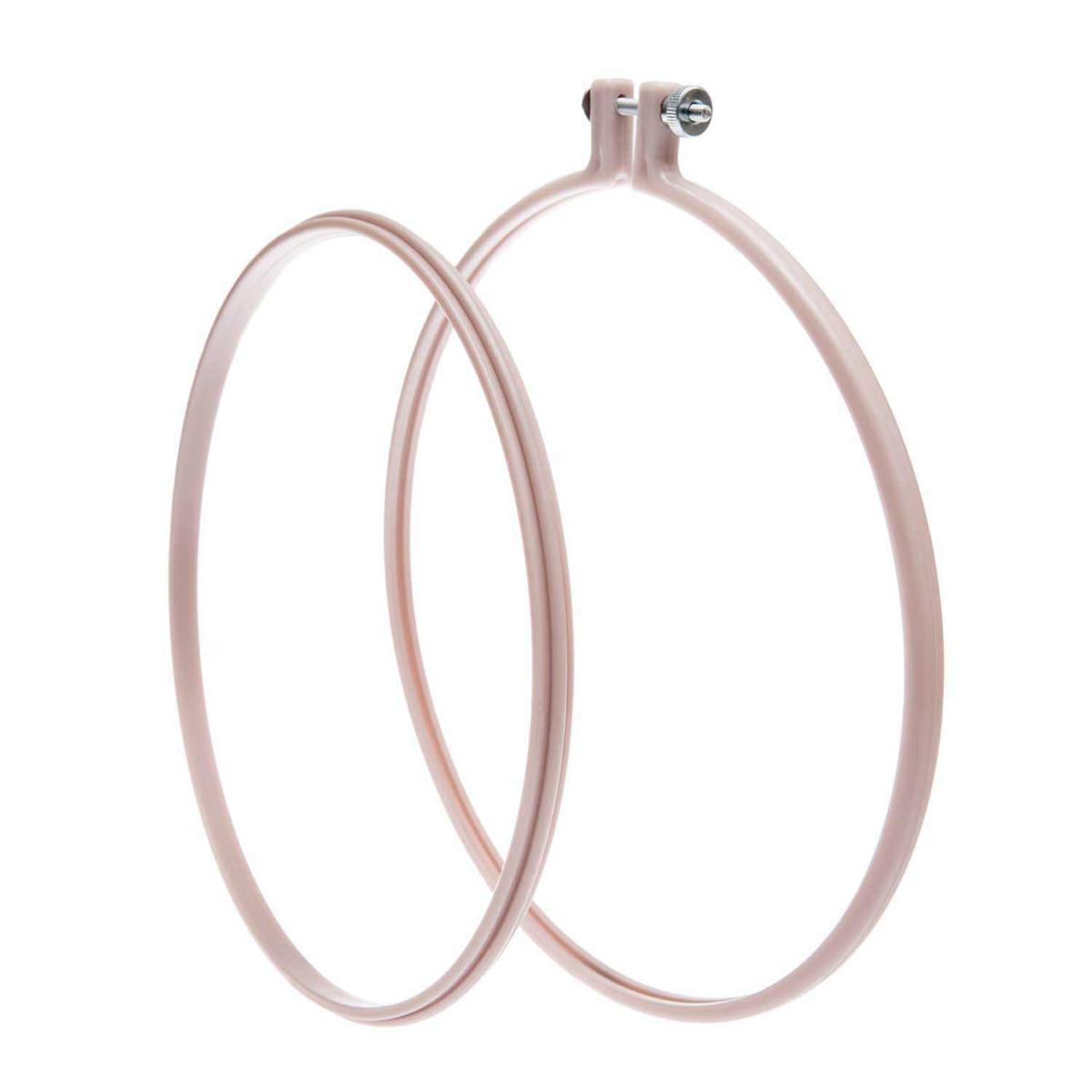 Rico Design Stickring aus Kunststoff mauve 20,3cm Rico Design Stickring aus Kunststoff mauve 20,3cm