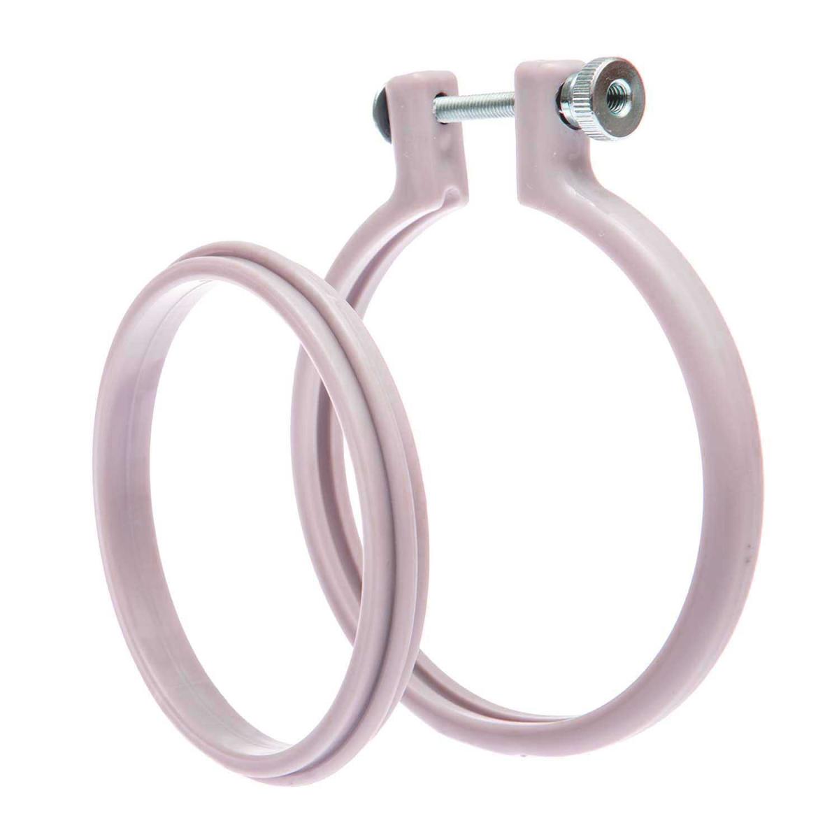 Rico Design Stickring aus Kunststoff lavendel 7,6cm Rico Design Stickring aus Kunststoff lavendel 7,6cm