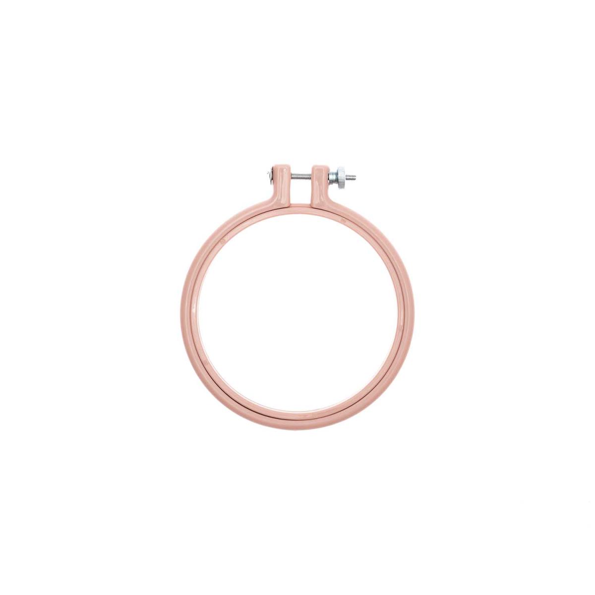 Rico Design Stickring aus Kunststoff rosa 10,1cm