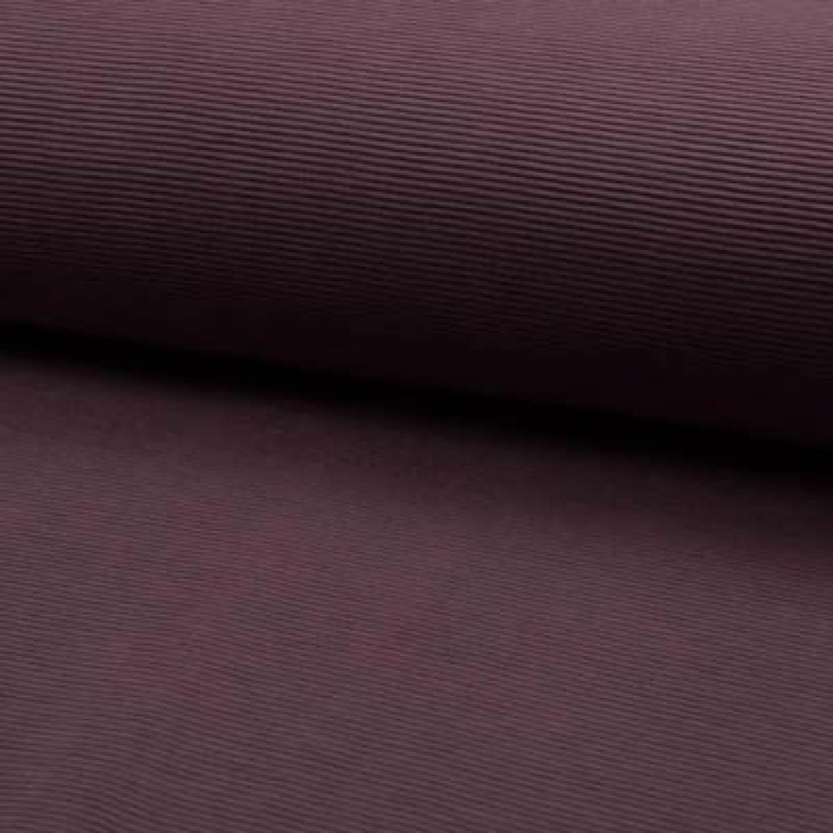 Ottoman Rippjersey - mauve Ottoman Rippjersey - mauve
