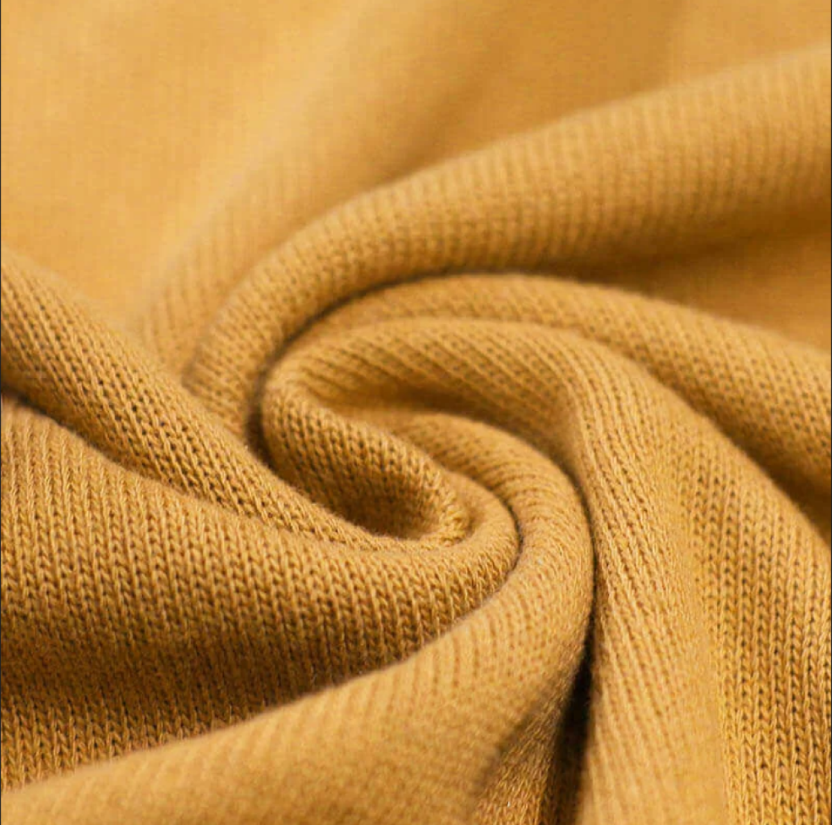 Baby Strickstoff Baumwolle - ocker Baby Strickstoff Baumwolle - ocker