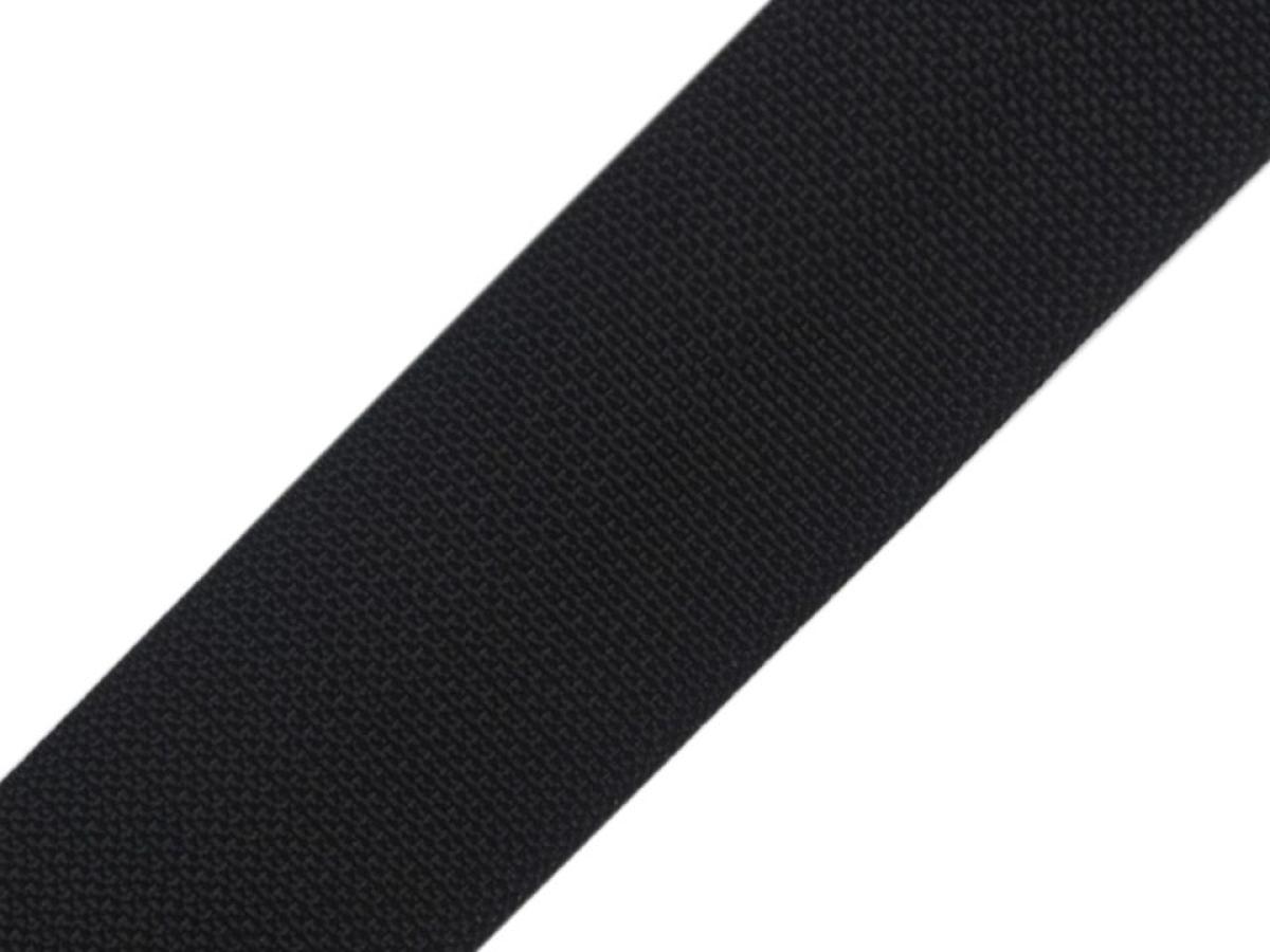 Gurtband PP schwarz 40mm Gurtband PP schwarz 40mm