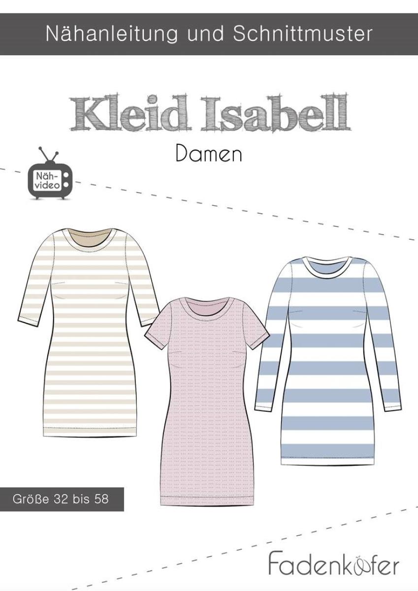 Kleid Isabell Damen von Fadenkäfer - Papierschnittmuster