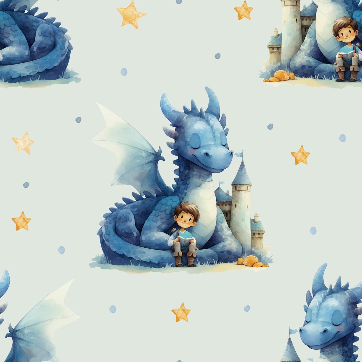 Linus und der Zauberdrache - Bio Jersey / Bio French Terry - Vorbestellung!!! Linus und der Zauberdrache - Bio Jersey / Bio French Terry - Vorbestellung!!!