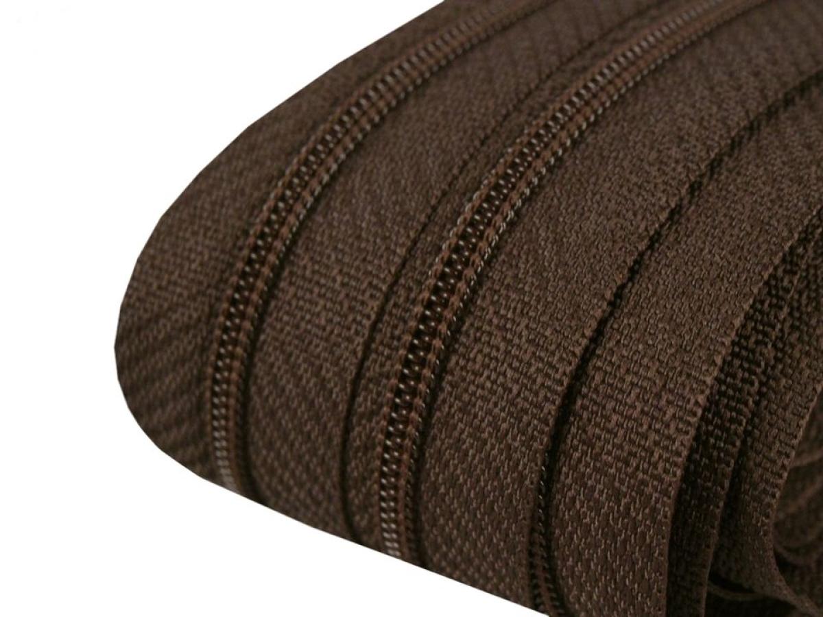 Endlosreißverschluss braun 3mm Endlosreißverschluss braun 3mm