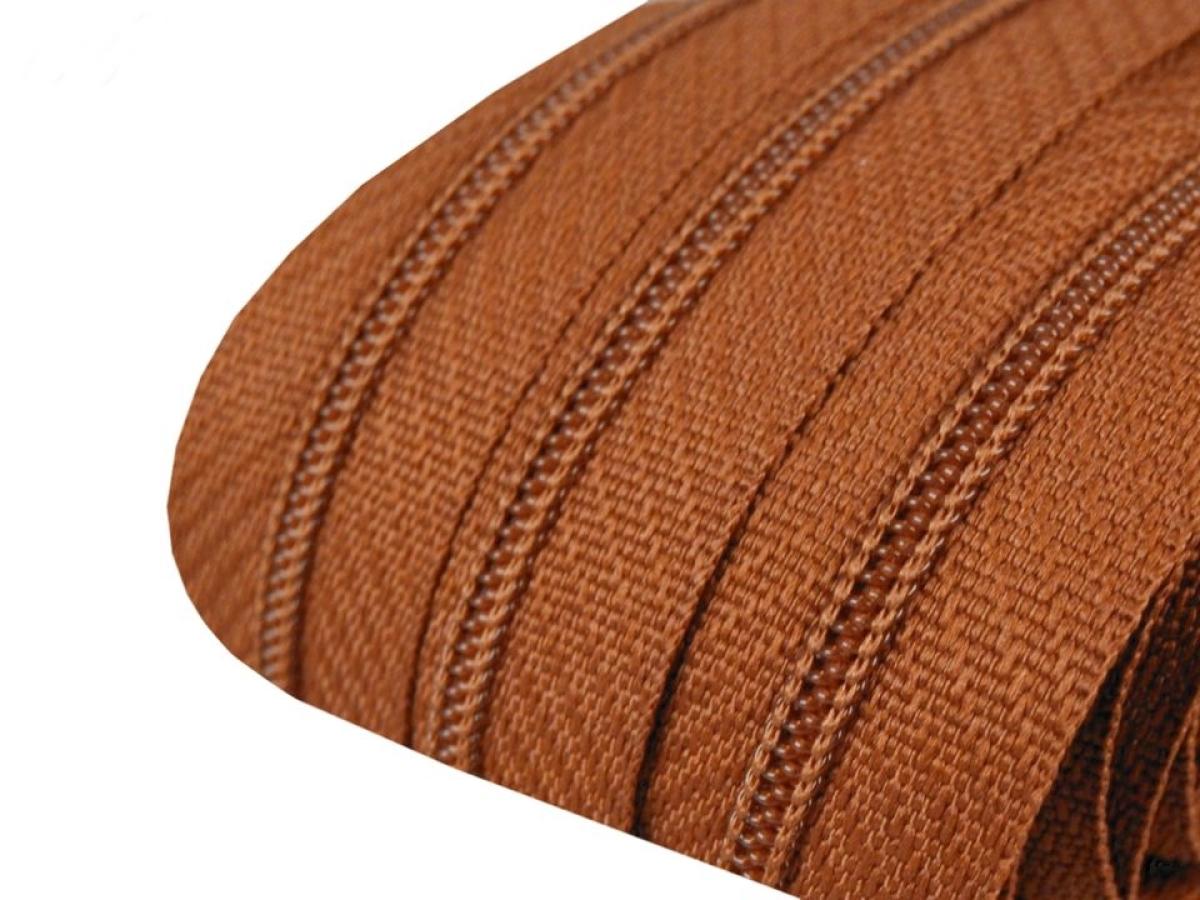 Endlosreißverschluss rehbraun 3mm Endlosreißverschluss rehbraun 3mm