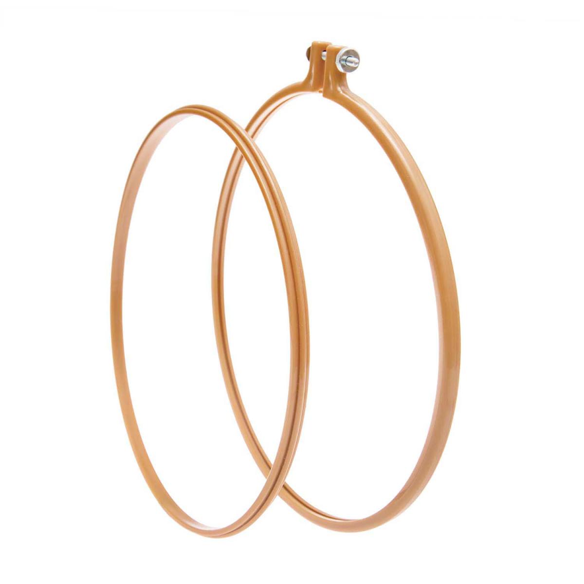 Rico Design Stickring aus Kunststoff senf 22,8cm Rico Design Stickring aus Kunststoff senf 22,8cm