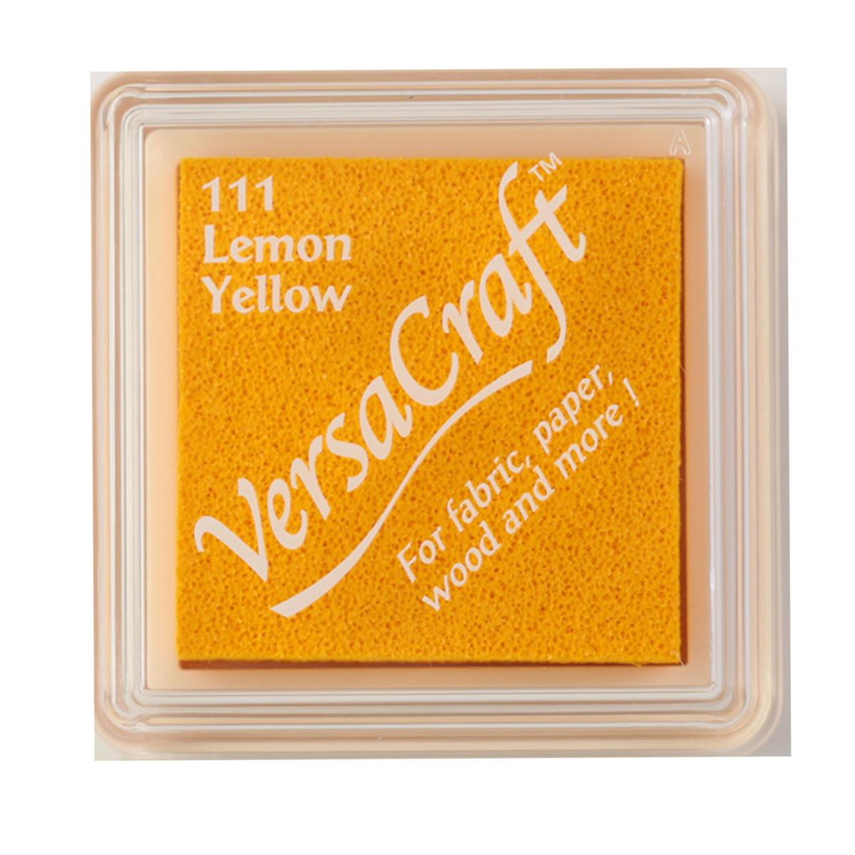 VersaCraft Stempelkissen lemon yellow - klein