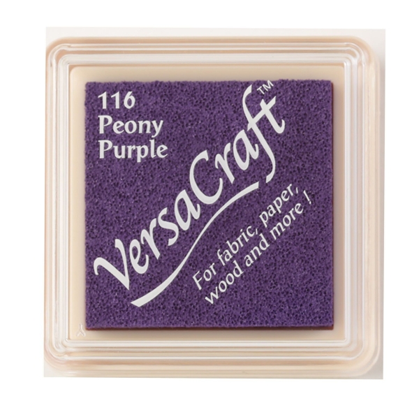 VersaCraft Stempelkissen peony purple - klein